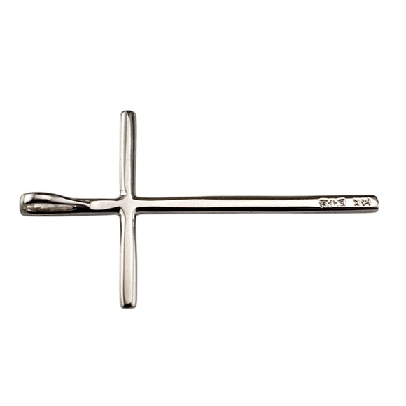 Effy 14 Karat White Gold Diamond Cross Pendant #20599 - Picture 4 of 8